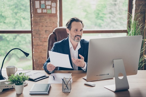 We started our business two years ago. 